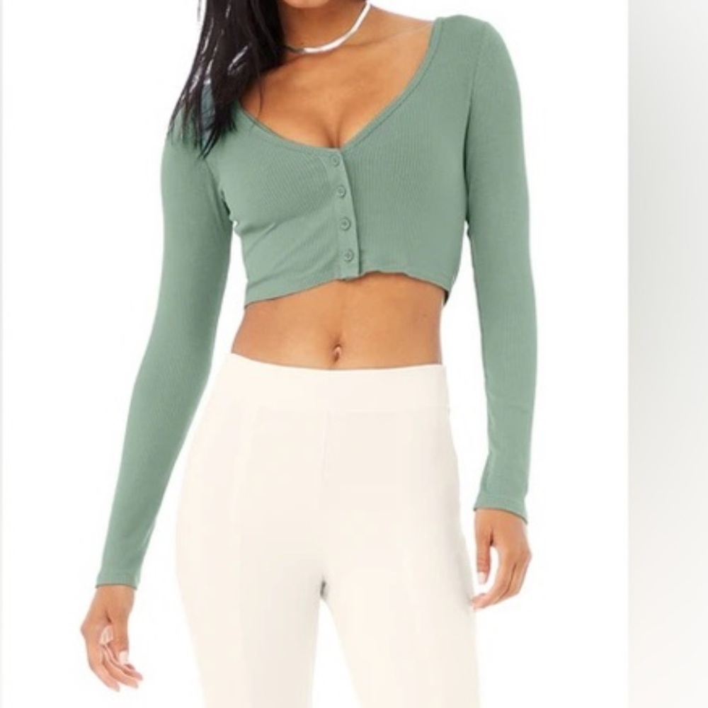 ALO yoga whisper cardigan